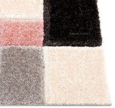 Modern Multicolor Geometric Dining Rug